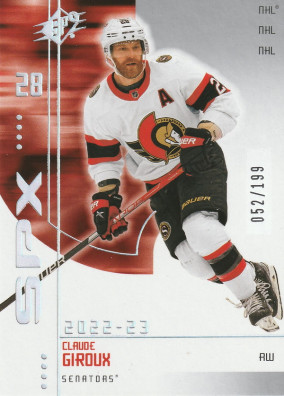 Hockey card Claude Giroux