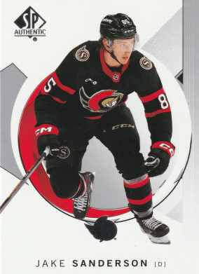 Hockey card Jake Sanderson