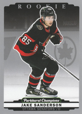 Hockey card Jake Sanderson