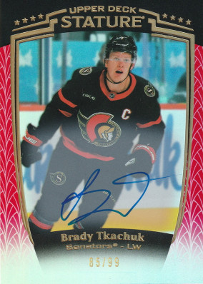 Hockey card Brady Tkachuk