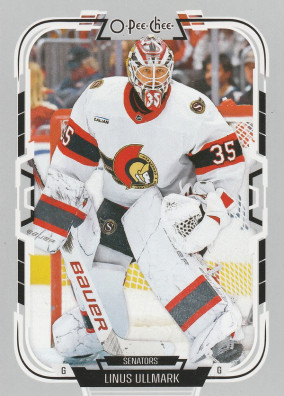 Hockey card Linus Ullmark