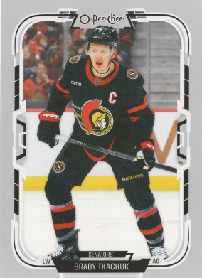 Hockey card Brady Tkachuk