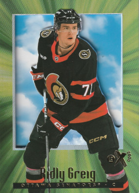 Hockey card Ridly Greig