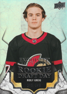 Hockey card Ridly Greig