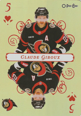 Hockey card Claude Giroux