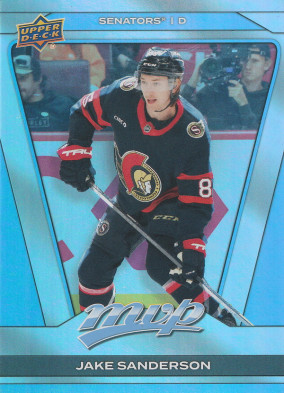 Hockey card Jake Sanderson