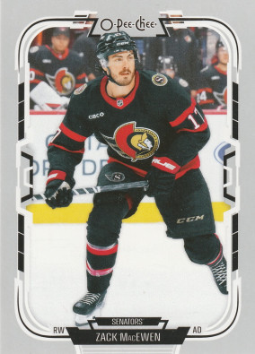 Hockey card Zack MacEWEN