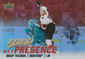 Hockey card Brady Tkachuk