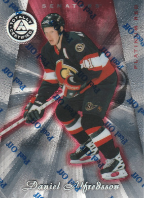Hockey card Daniel Alfredsson