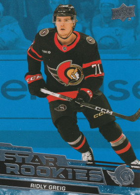 Hockey card Ridly Greig