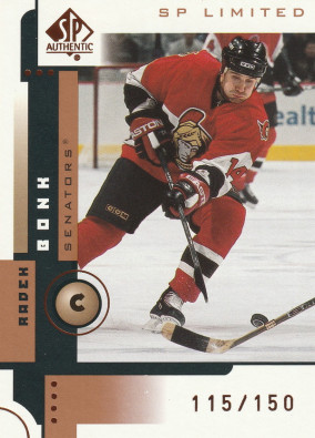Hockey card Radek Bonk