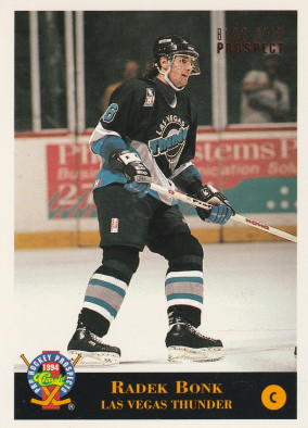 Hockey card Radek Bonk