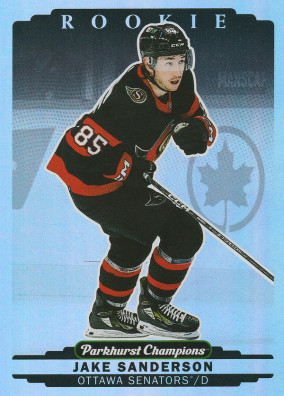 Hockey card Jake Sanderson