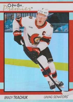 Hockey card Brady Tkachuk