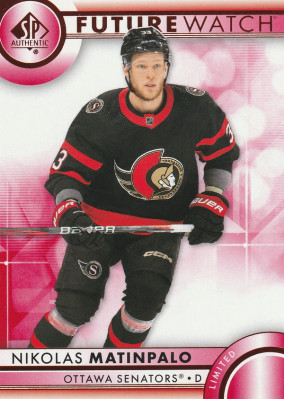 Hockey card Nikolas Matinpalo