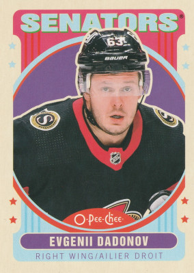 Hockey card Evgenii Dadonov