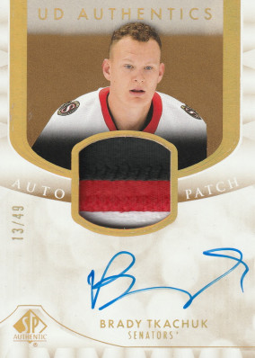 Hockey card Brady Tkachuk