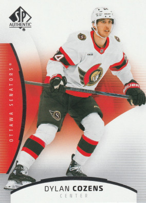 Hockey card Dylan Cozens