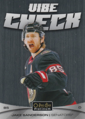 Hockey card Jake Sanderson