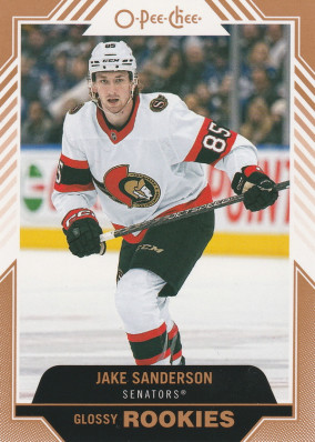 Hockey card Jake Sanderson