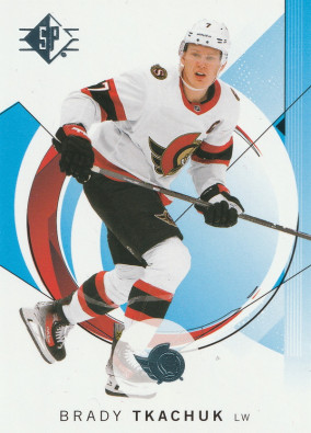 Hockey card Brady Tkachuk