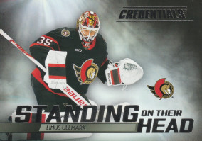 Hockey card Linus Ullmark