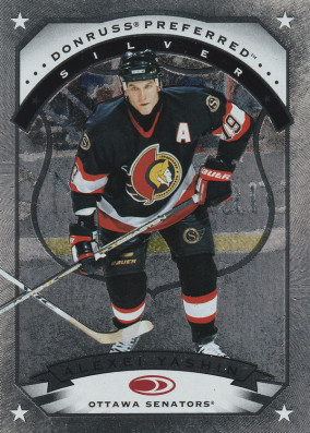 Hockey card Alexei Yashin