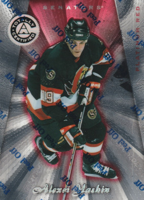 Hockey card Alexei Yashin
