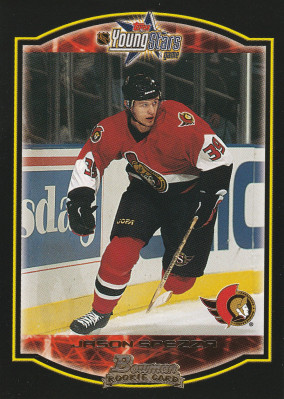 Hockey card Jason Spezza