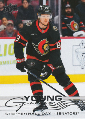 Hockey card Stephen Halliday