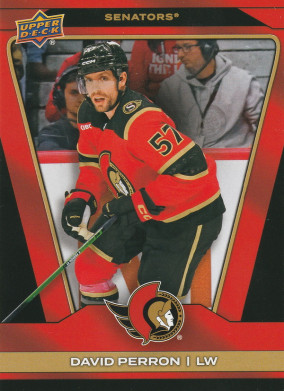 Hockey card David Perron