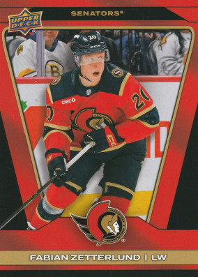 Hockey card Fabian Zetterlund 