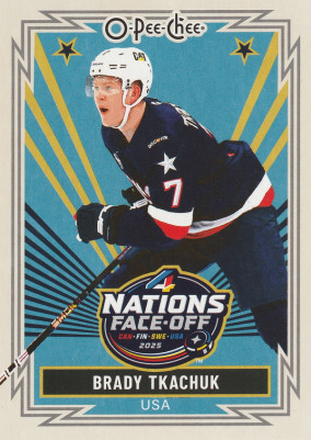 Hockey card Brady Tkachuk