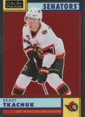 Hockey card Brady Tkachuk