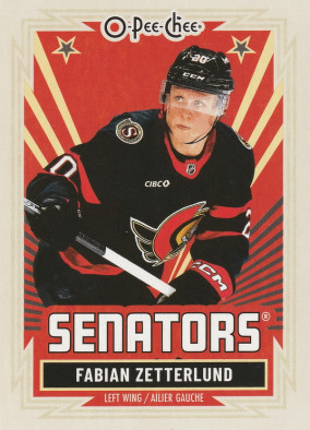 Hockey card Fabian Zetterlund