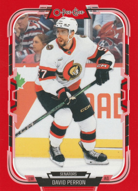 Hockey card David Perron