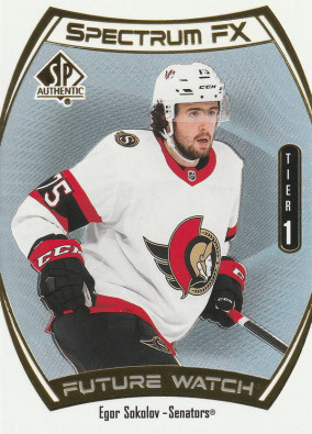 Hockey card Egor Sokolov