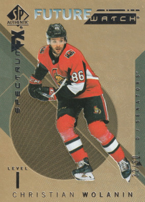 Hockey card Christian Wolanin