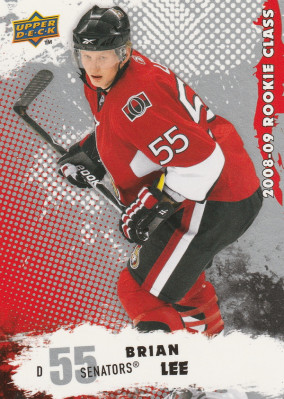 Hockey card Brian Lee