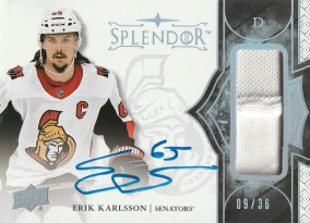Hockey card Erik Karlsson