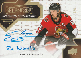 Hockey card Erik Karlsson