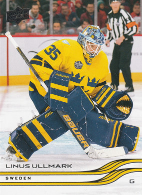 Hockey card Linus Ullmark