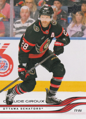 Hockey card Claude Giroux
