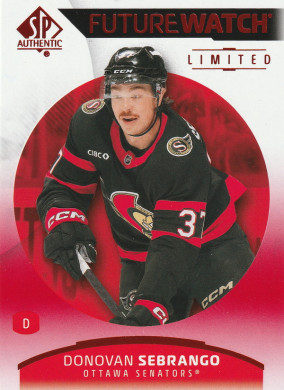Hockey card Donovan Sebrango