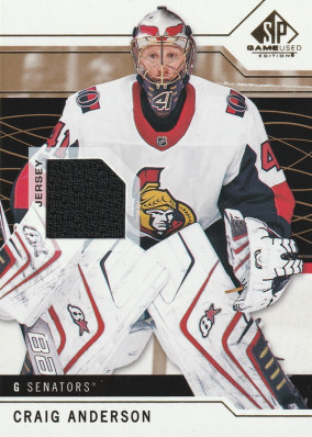 Hockey card Craig Anderson