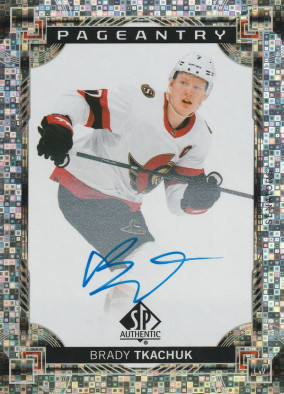 Hockey card Brady Tkachuk