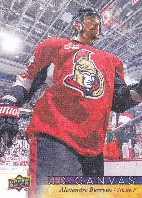 Hockey card Alexandre Burrows