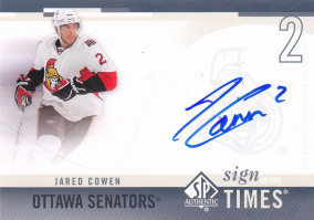 Hockey card Jared Cowen