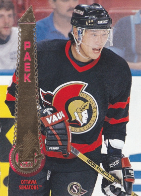 Hockey card Jim Paek