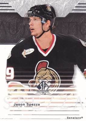 Hockey card Jason Spezza